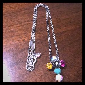 Sabika cross pendant necklace